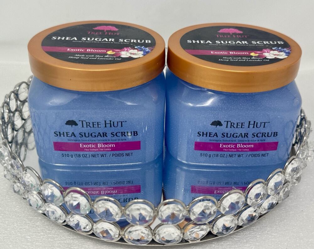 Tree Hut Exotic Bloom Shea Sugar Scrub 510g - Bundle Of 2